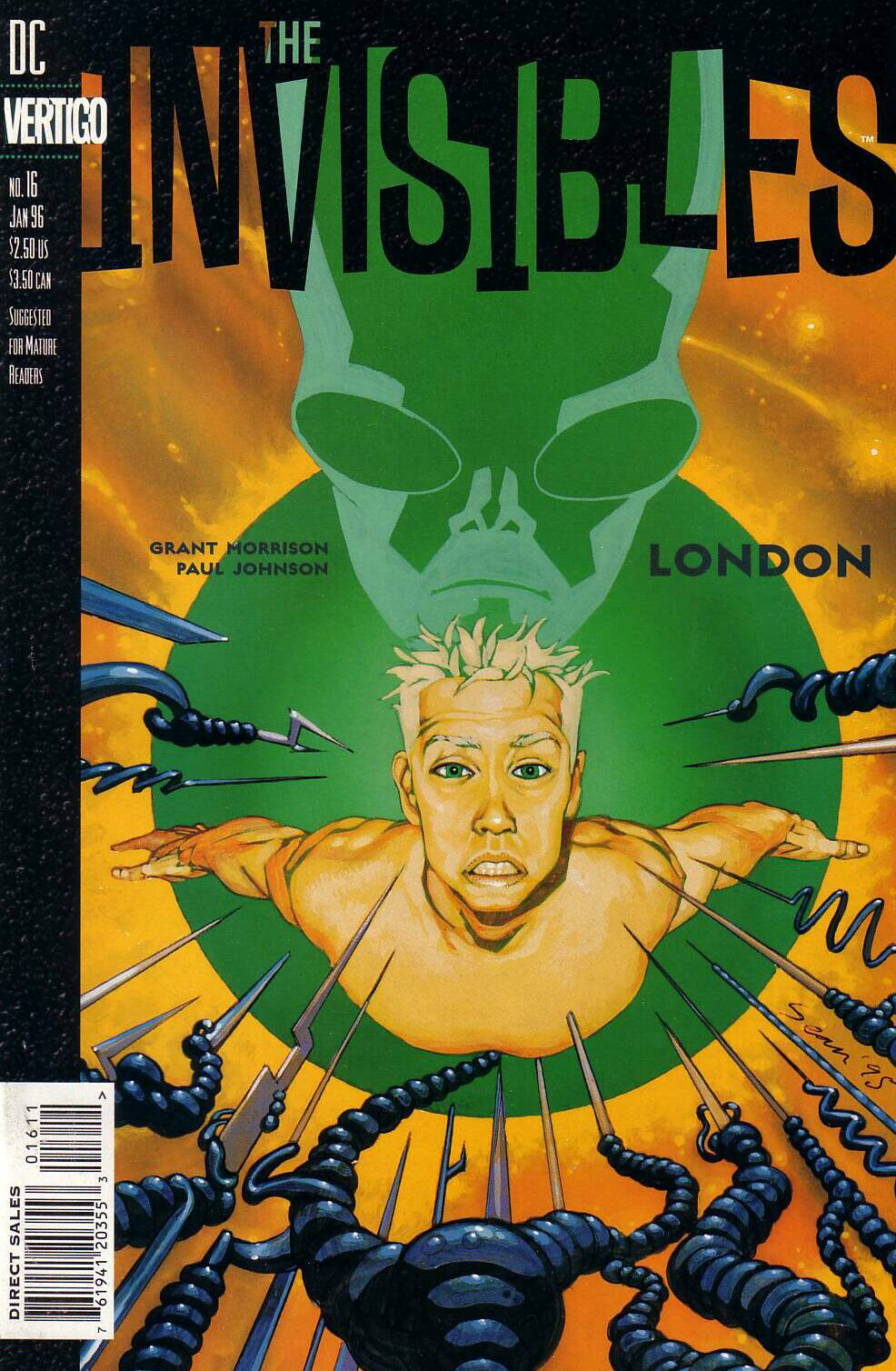 The Invisibles (1994) #16 cover