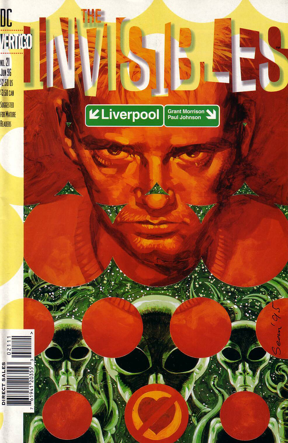 The Invisibles (1994) #21 cover