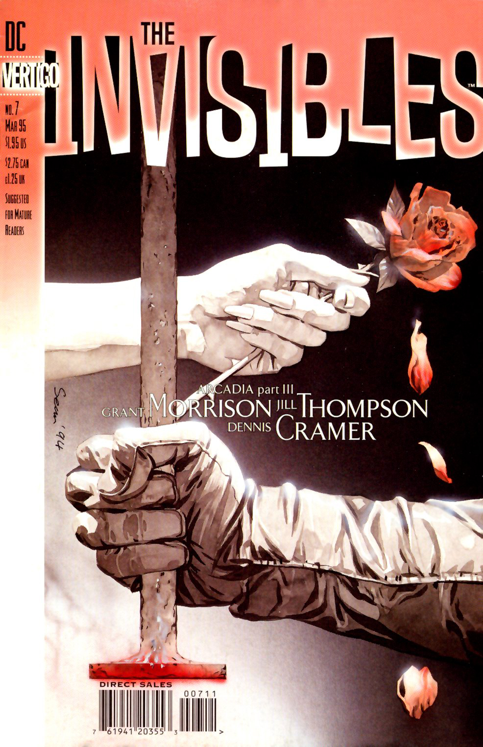 The Invisibles (1994) #7 cover