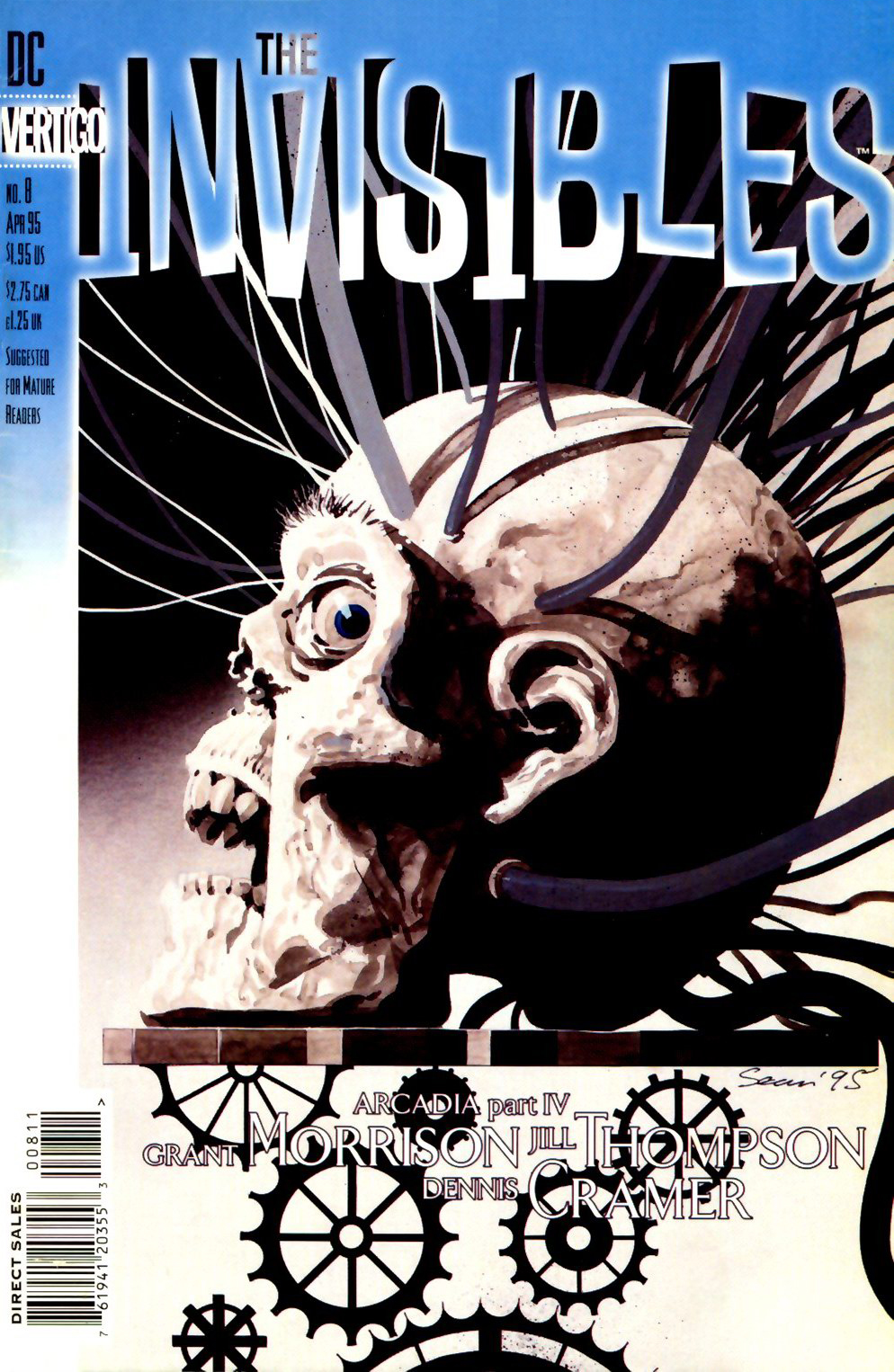 The Invisibles (1994) #8 cover