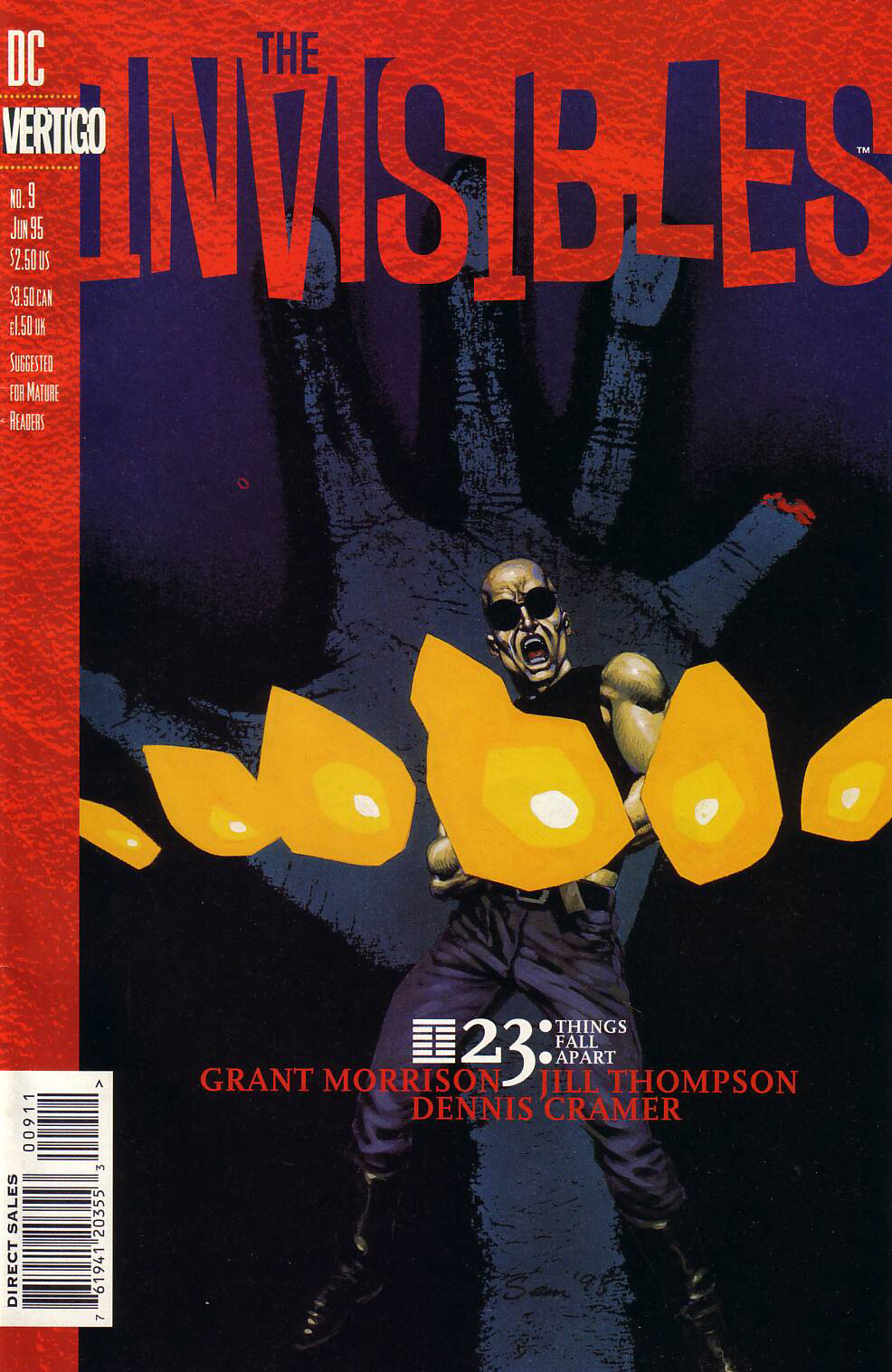 The Invisibles (1994) #9 cover