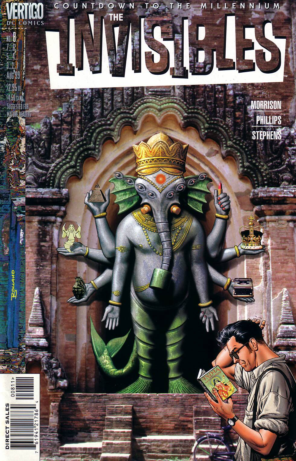 The Invisibles (1999) #8 cover