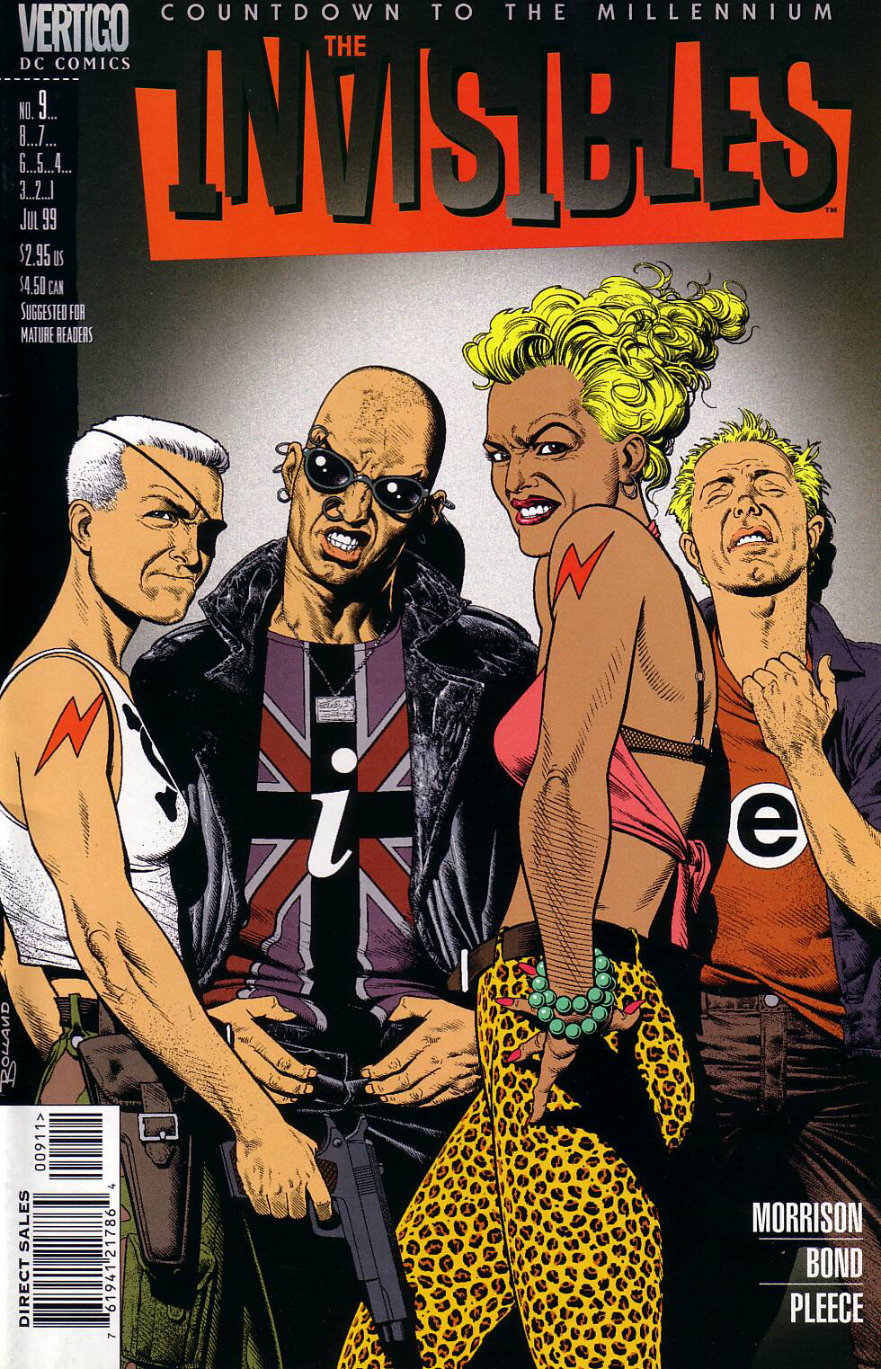 The Invisibles (1999) #9 cover