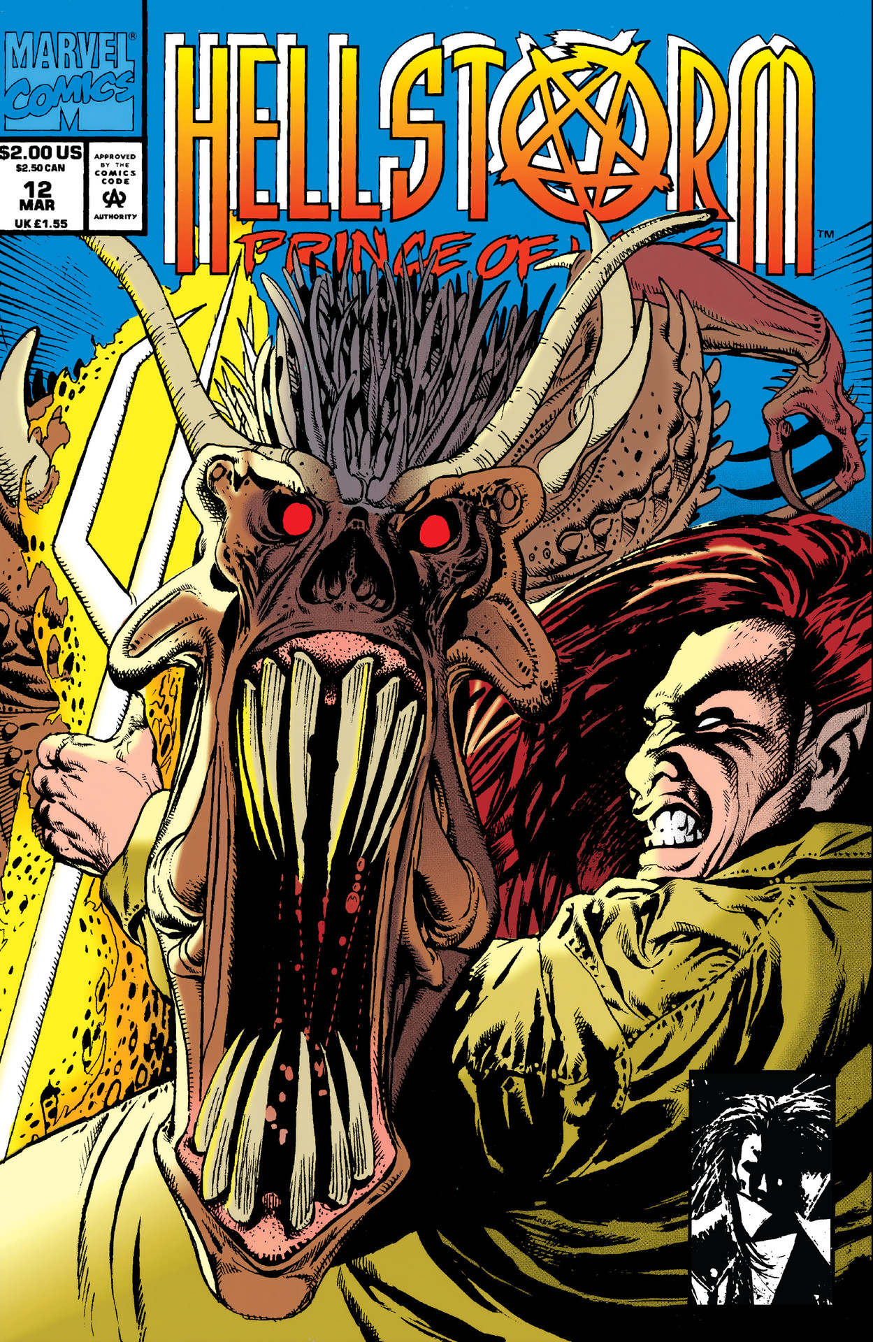Hellstorm: Prince of Lies (1993) #12 cover