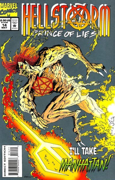 Hellstorm: Prince of Lies (1993) #14 cover