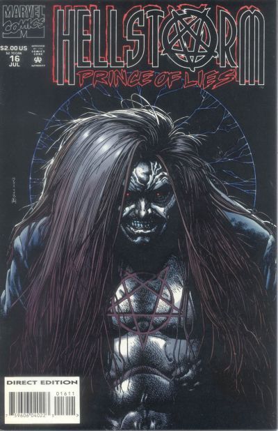 Hellstorm: Prince of Lies (1993) #16 cover