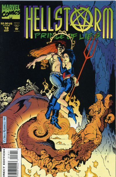 Hellstorm: Prince of Lies (1993) #18 cover
