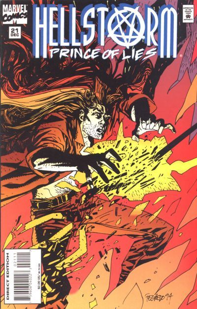 Hellstorm: Prince of Lies (1993) #21 cover