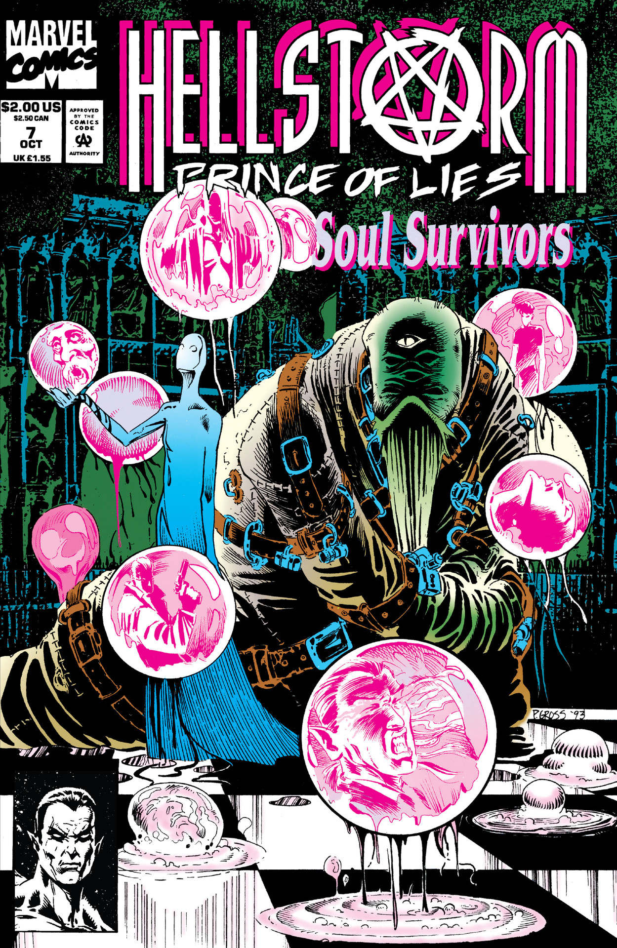 Hellstorm: Prince of Lies (1993) #7 cover