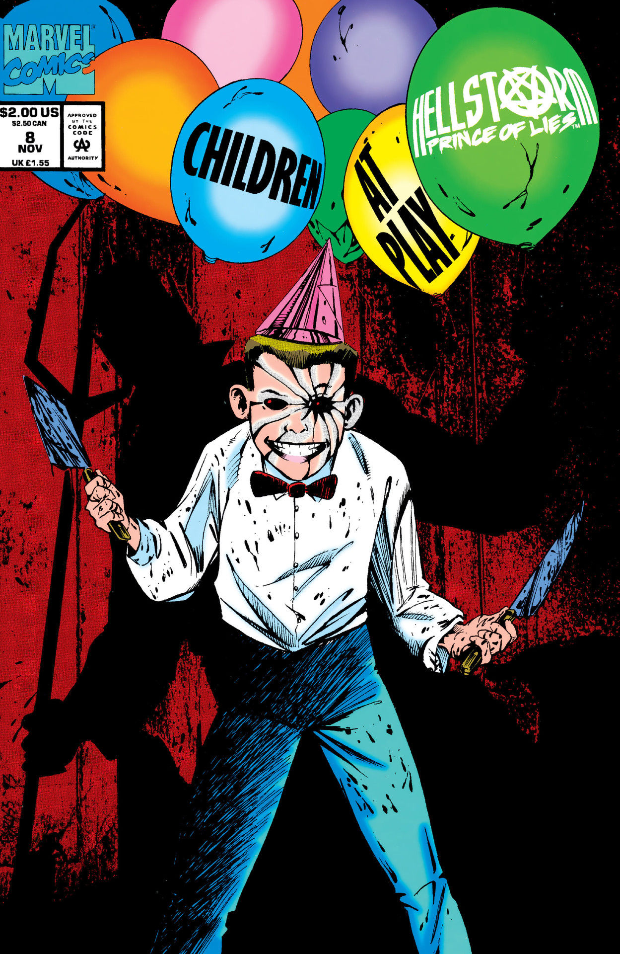 Hellstorm: Prince of Lies (1993) #8 cover
