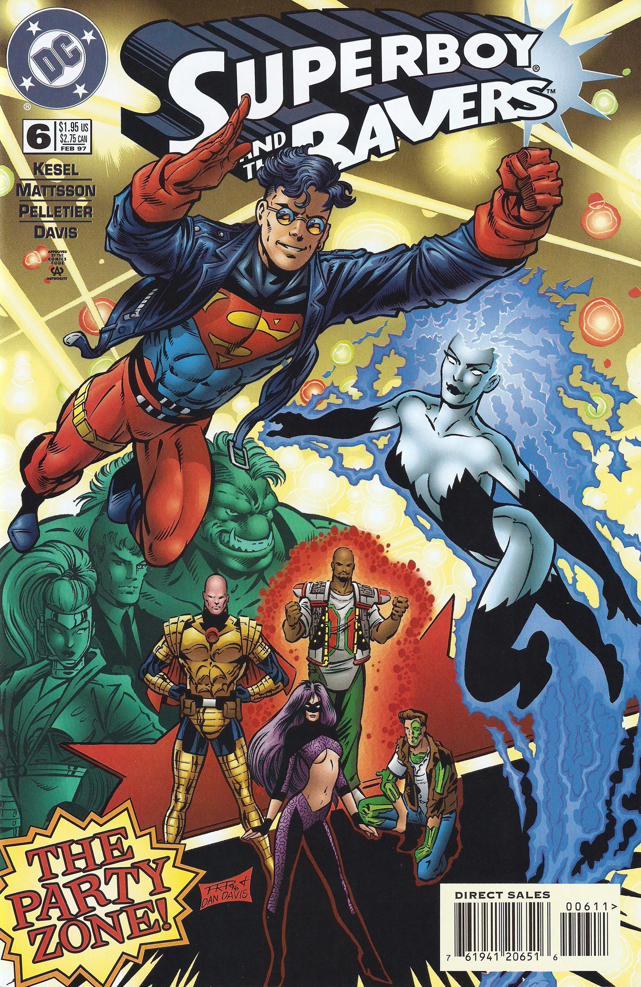 Cover of Superboy and the Ravers #6