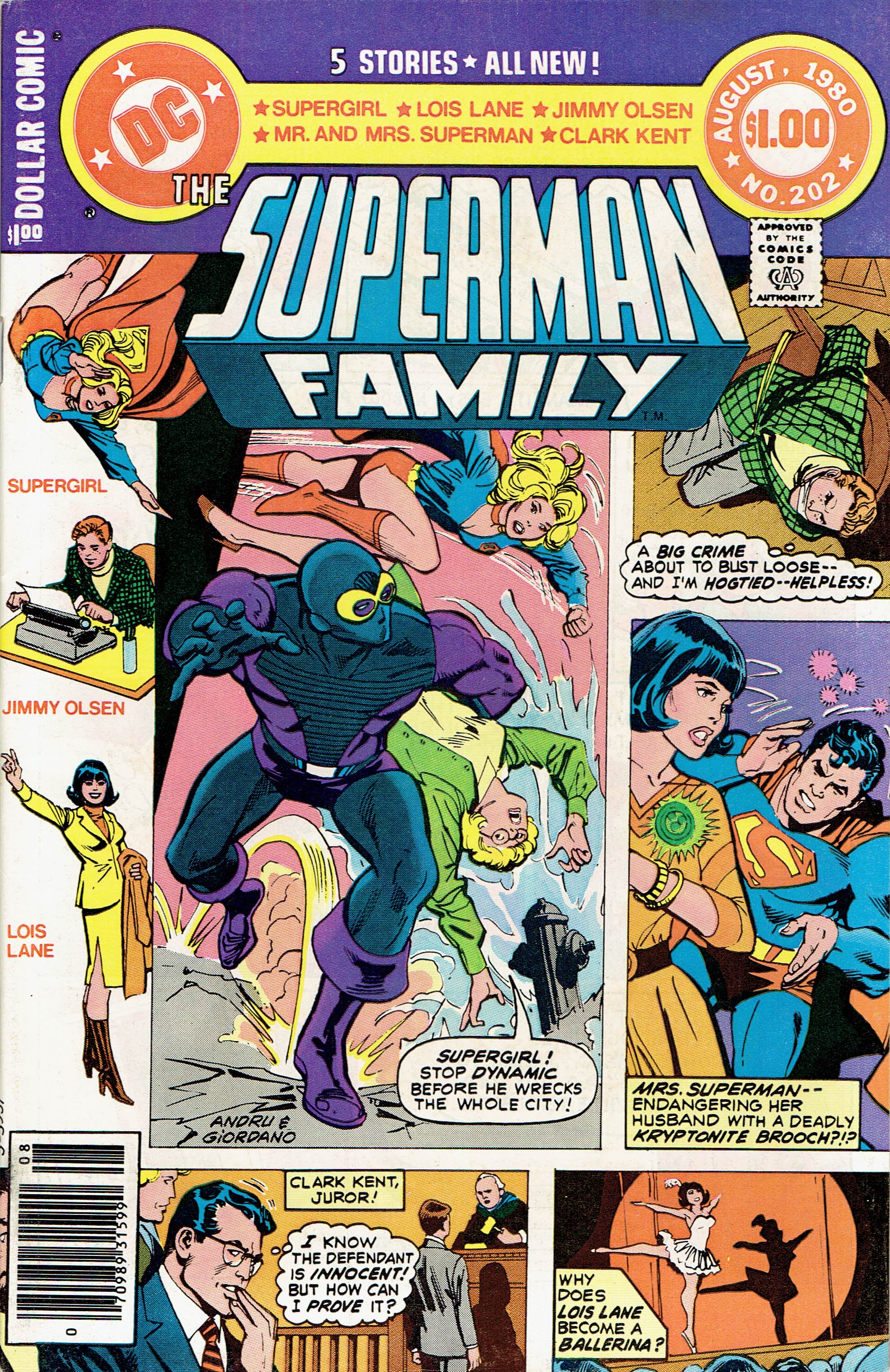 The Superman Family (1974) #202 cover