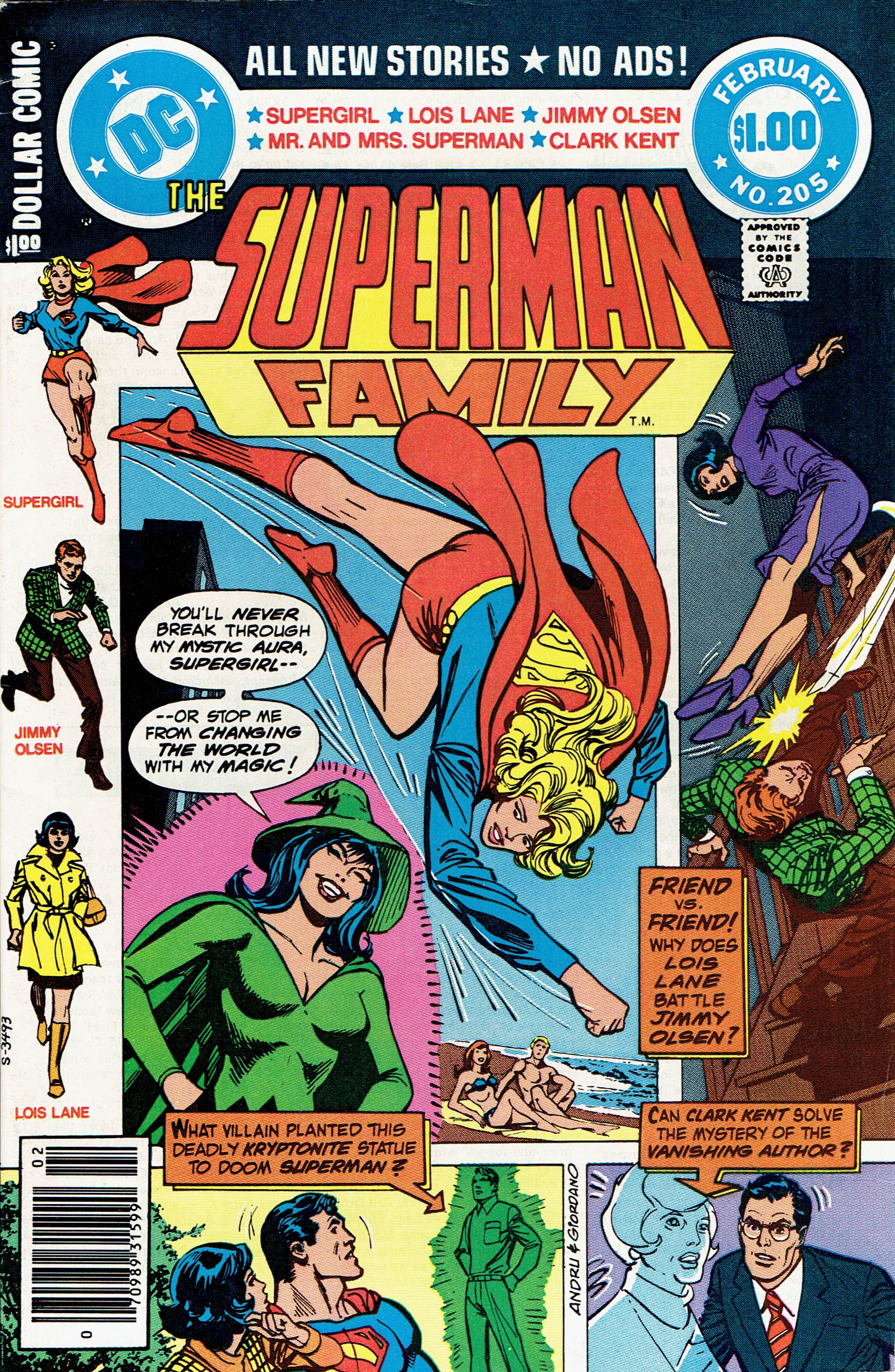 The Superman Family (1974) #205 cover