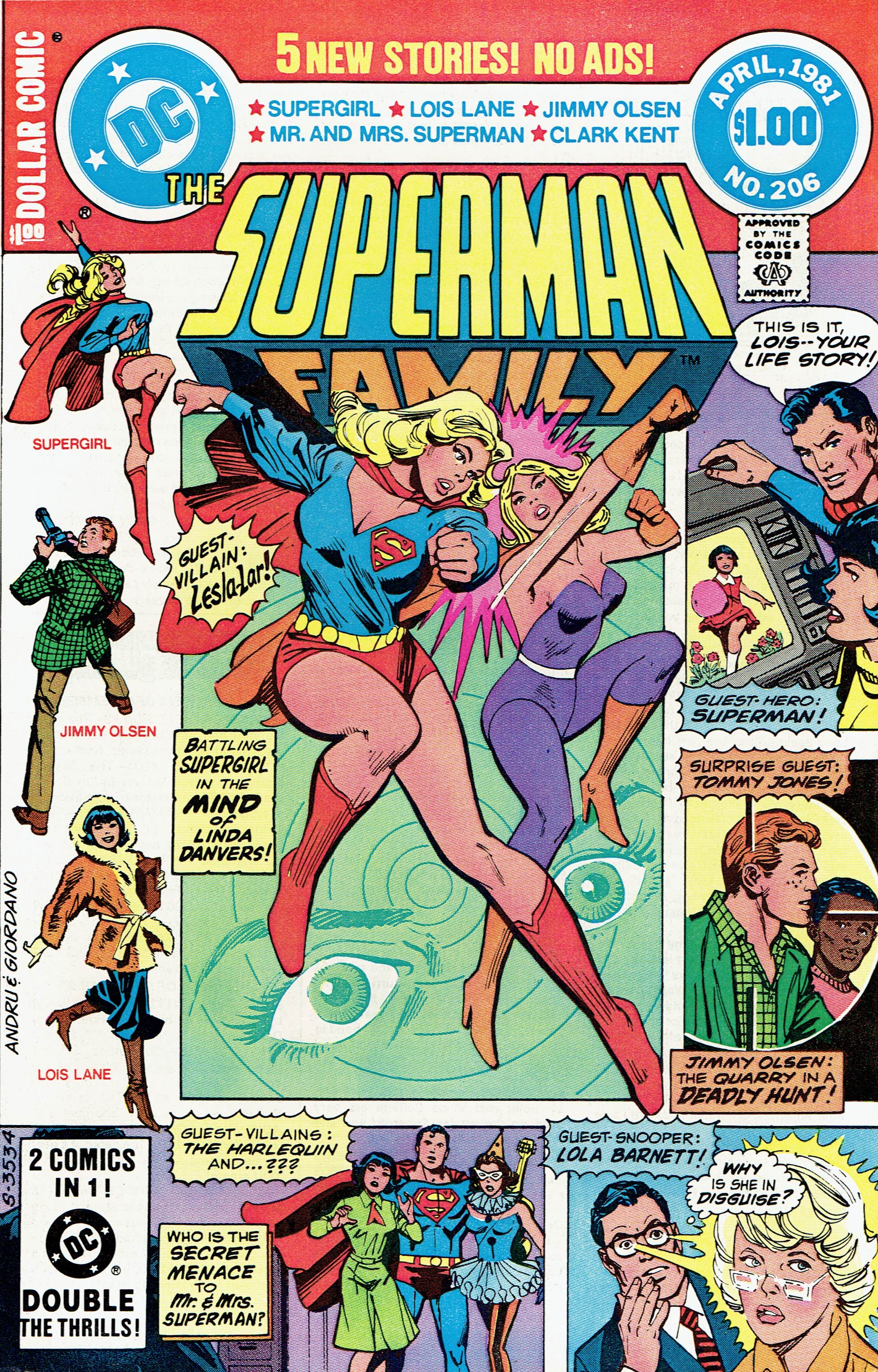 The Superman Family (1974) #206 cover