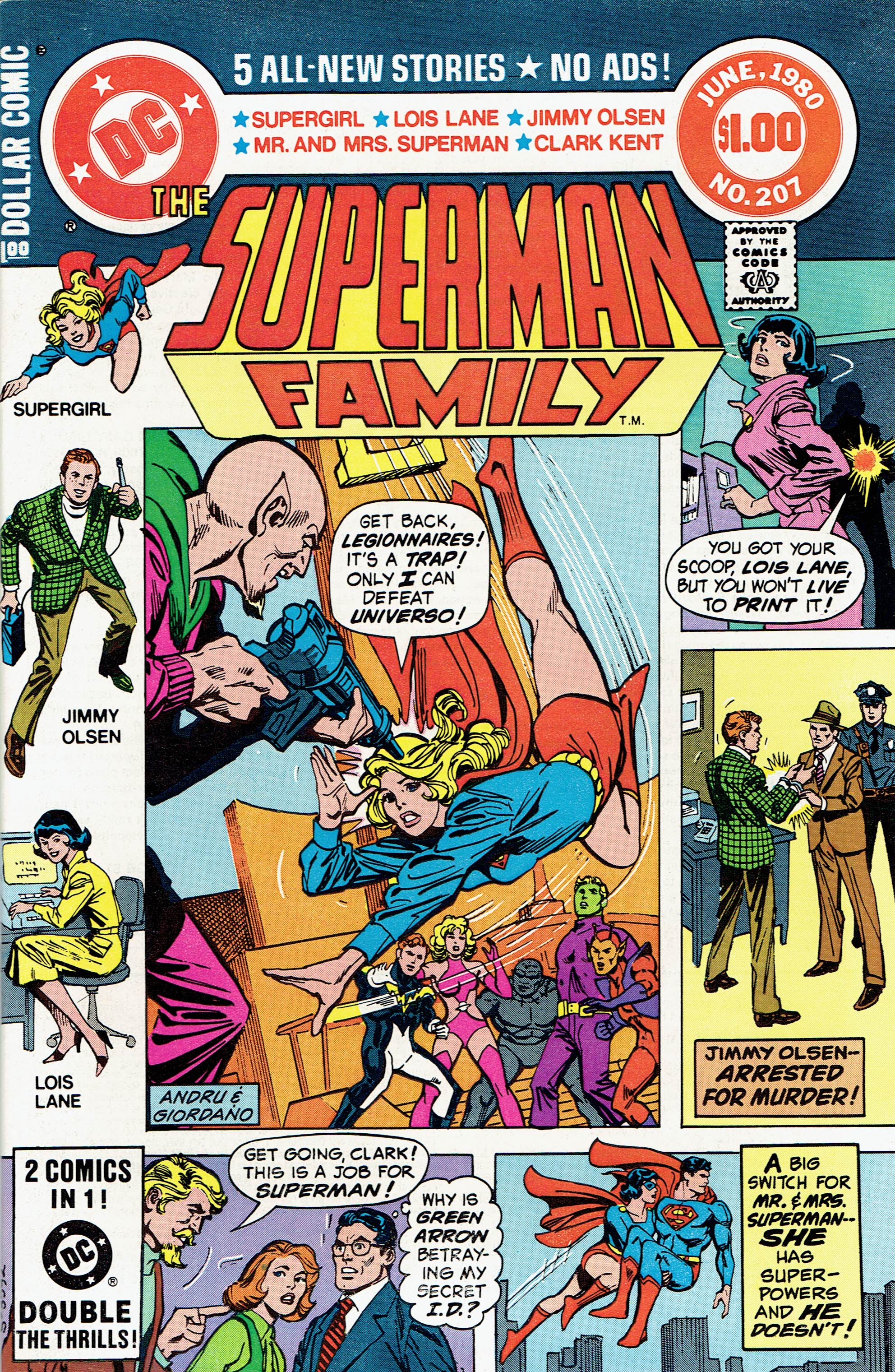 The Superman Family (1974) #207 cover