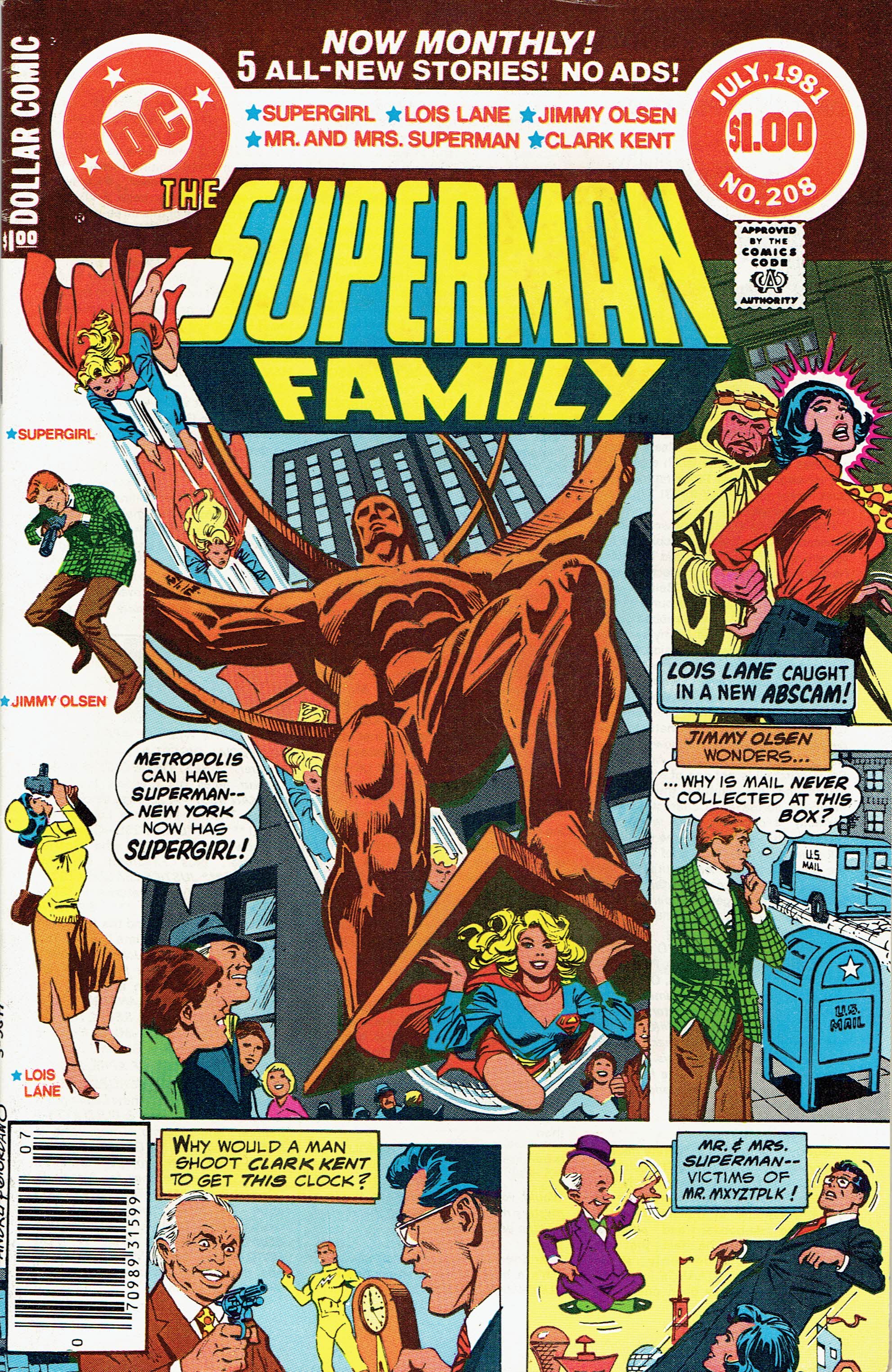 The Superman Family (1974) #208 cover