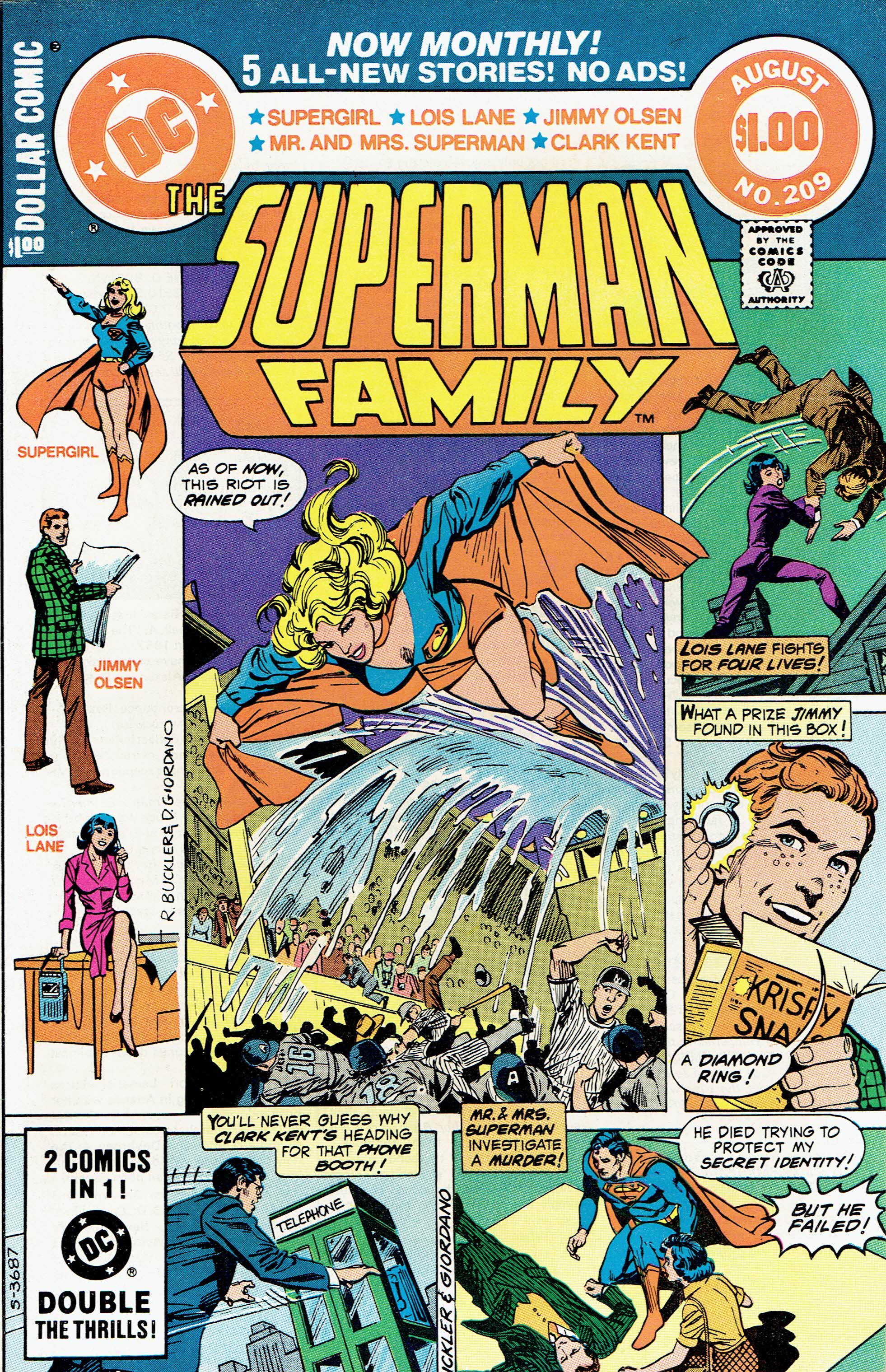 The Superman Family (1974) #209 cover