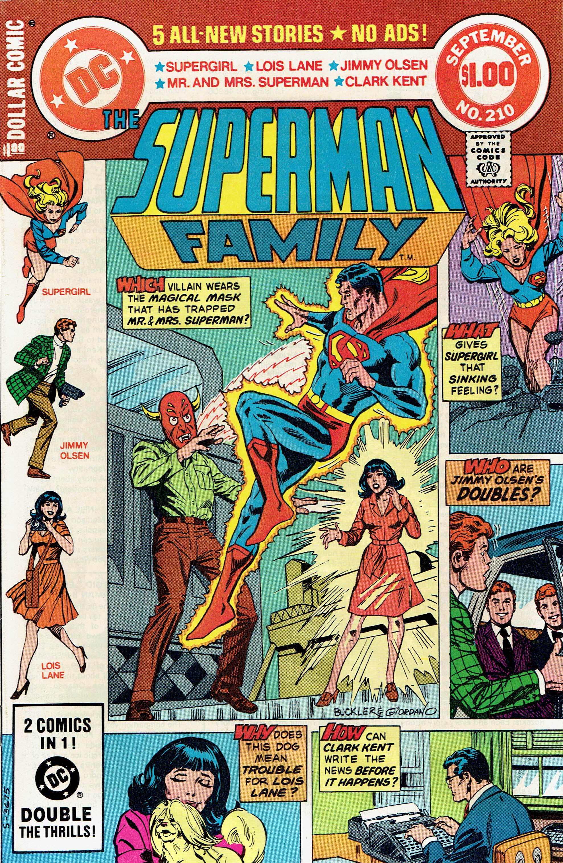 The Superman Family (1974) #210 cover