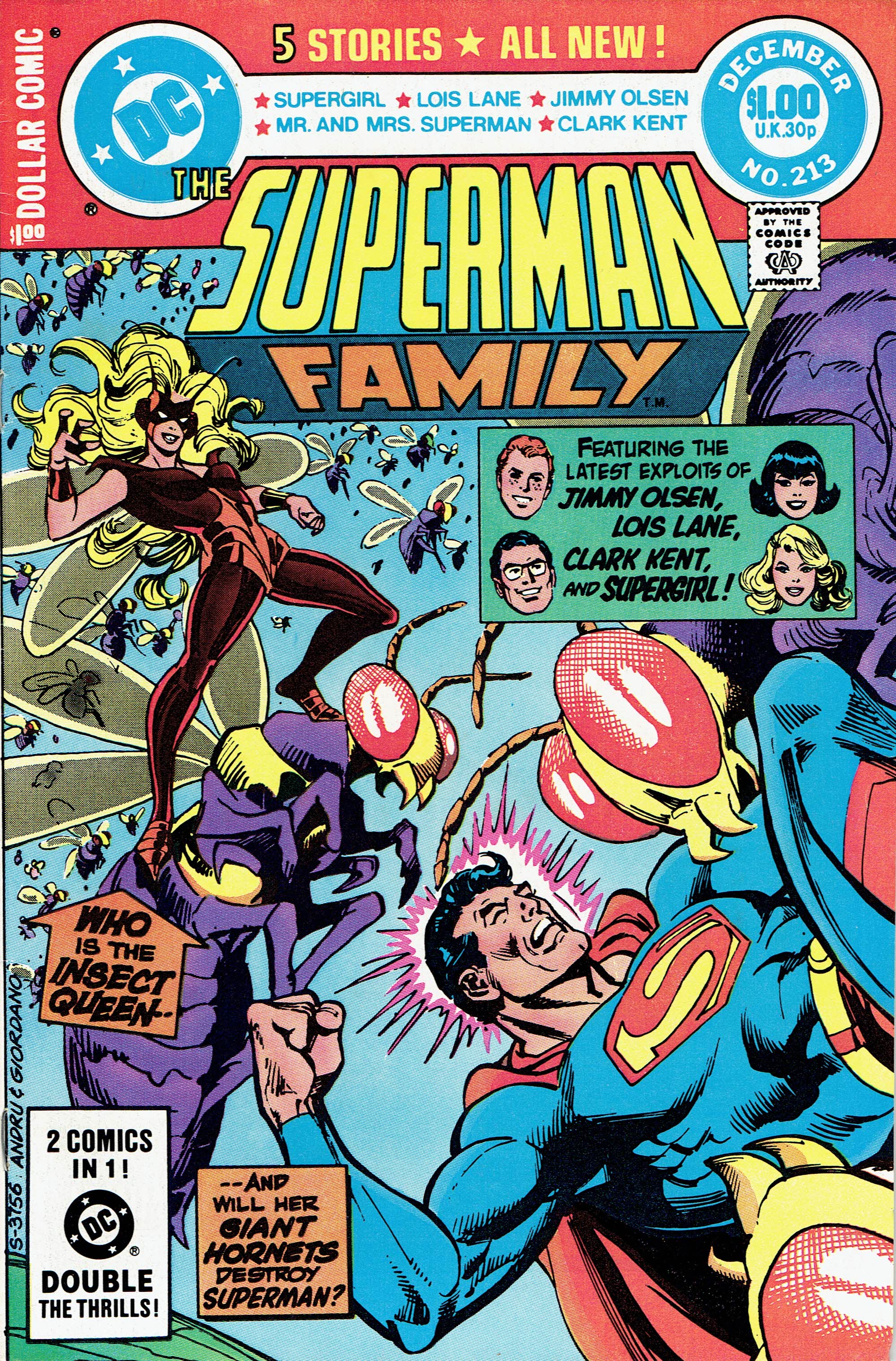 The Superman Family (1974) #213 cover