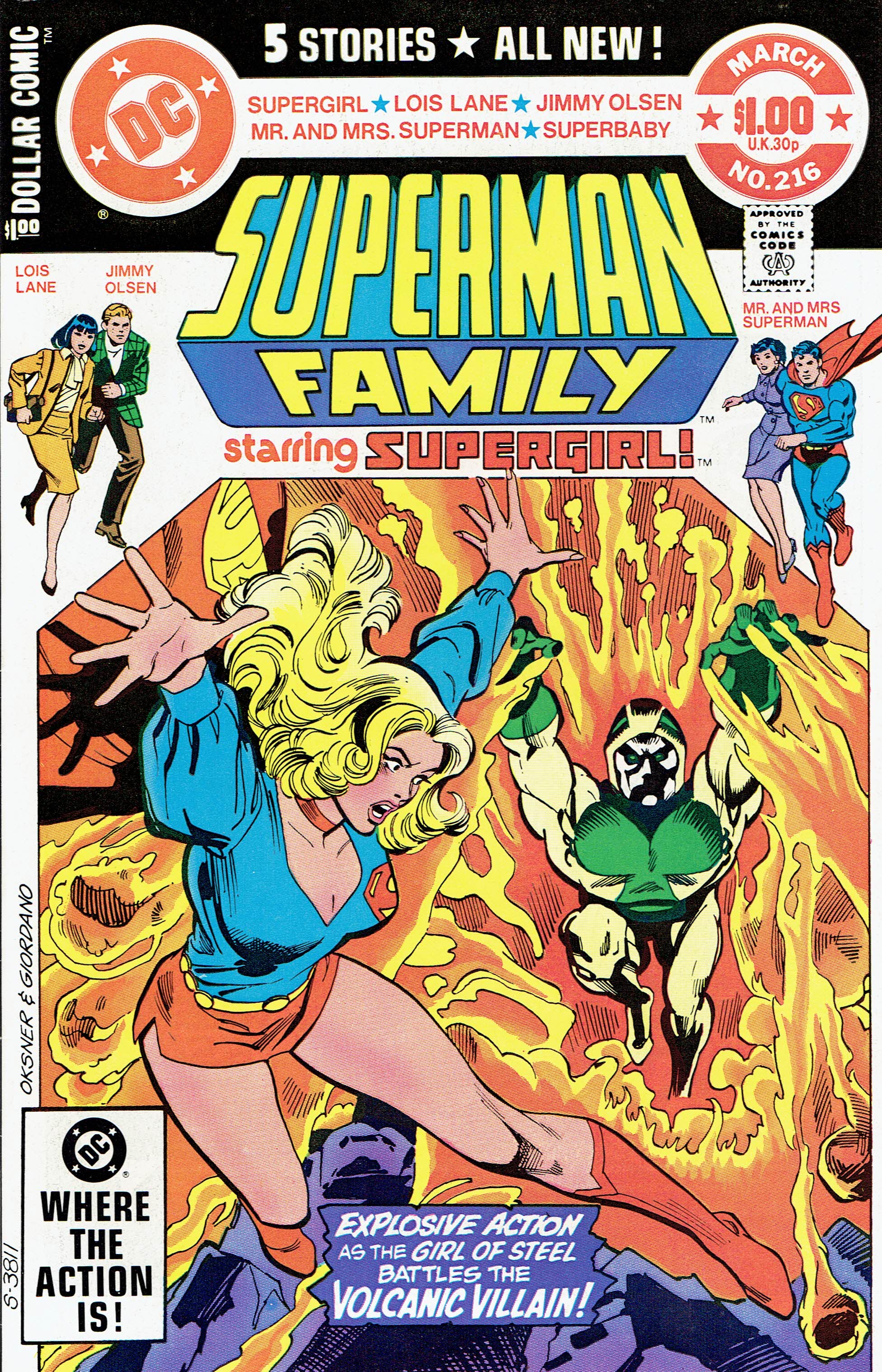 Cover of The Superman Family #216