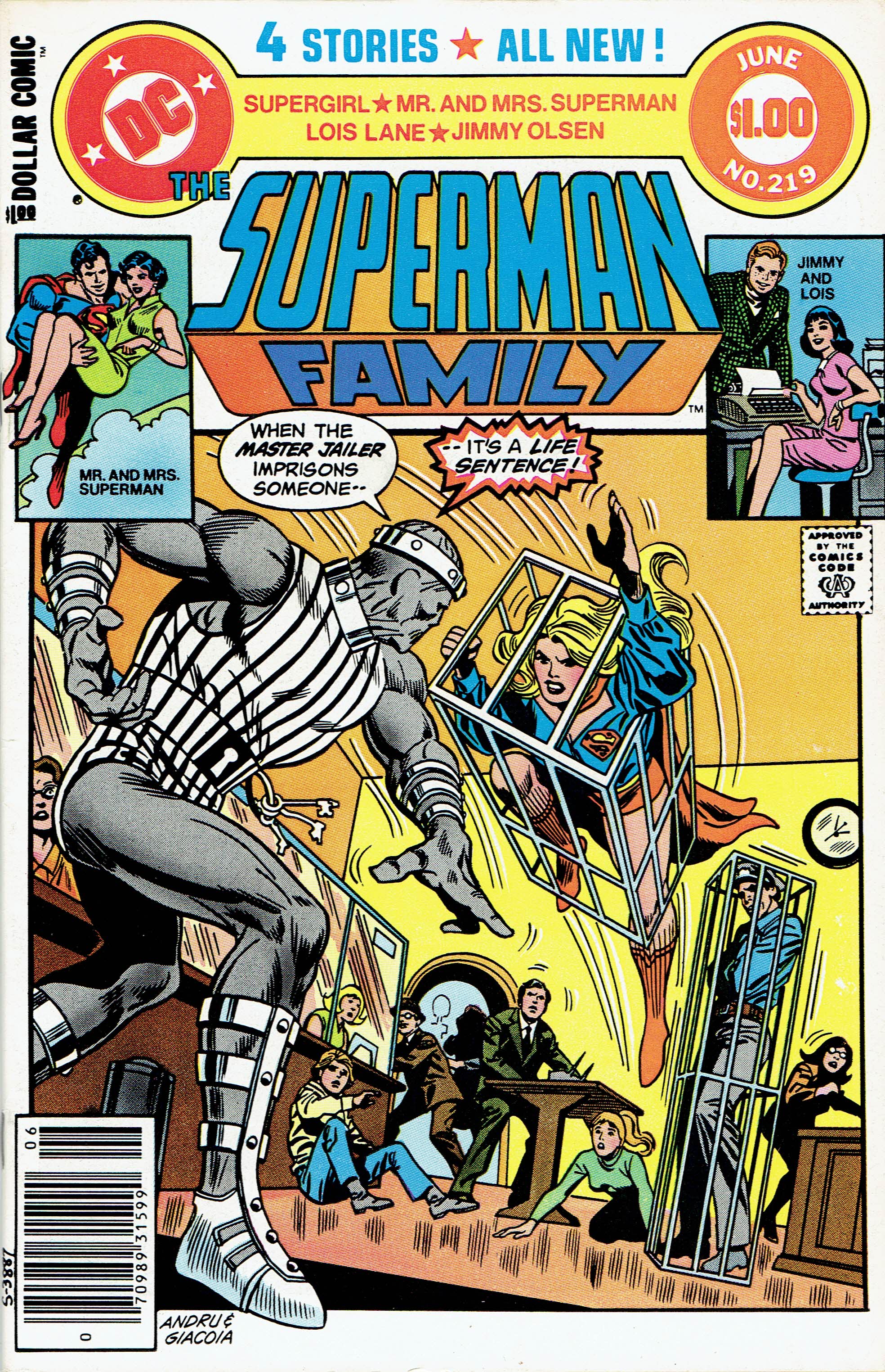 The Superman Family (1974) #219 cover