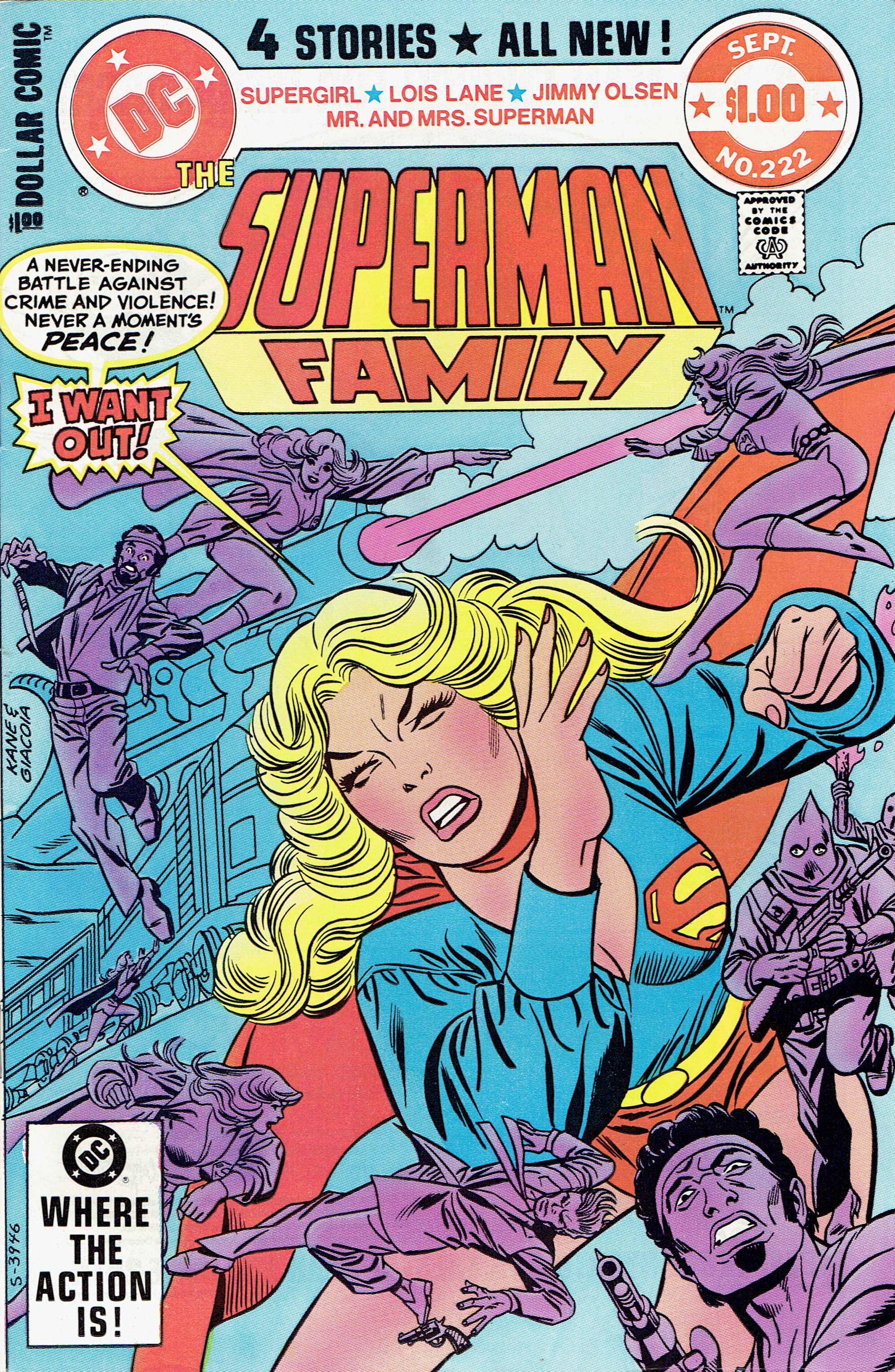 The Superman Family (1974) #222 cover