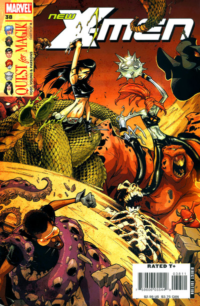 Cover of New X-Men #38