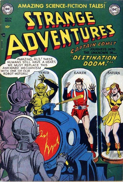 Cover of Strange Adventures #14