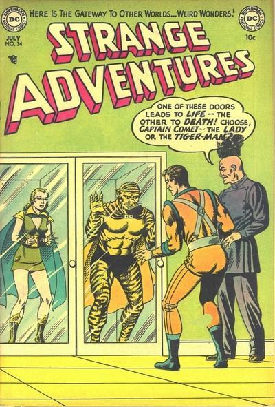 Cover of Strange Adventures #34