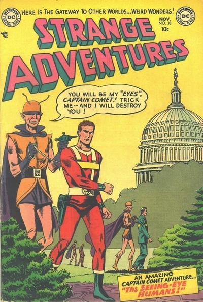 Cover of Strange Adventures #38