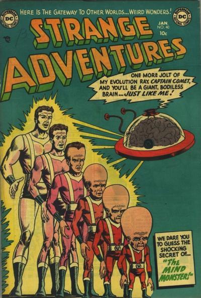 Cover of Strange Adventures #40