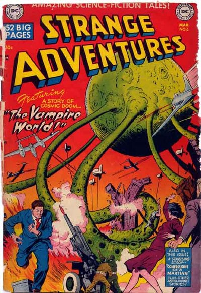 Cover of Strange Adventures #6