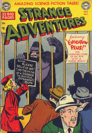 Cover of Strange Adventures #8