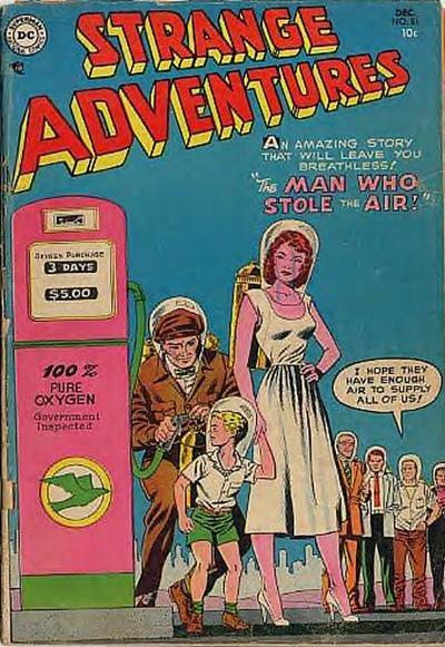 Cover of Strange Adventures #51