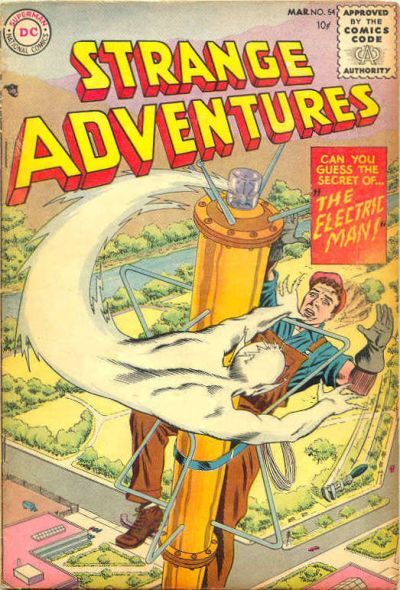 Cover of Strange Adventures #54
