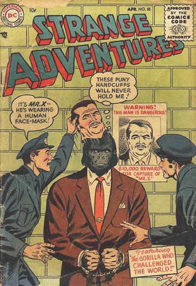 Cover of Strange Adventures #55