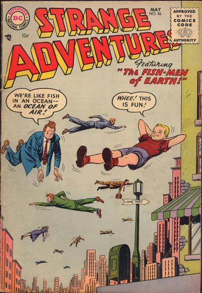 Cover of Strange Adventures #56