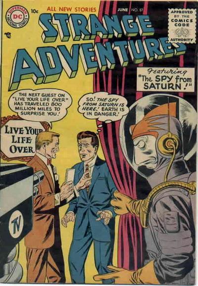 Cover of Strange Adventures #57
