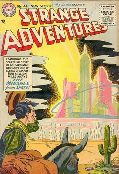 Cover of Strange Adventures #61