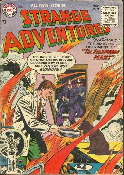 Cover of Strange Adventures #62