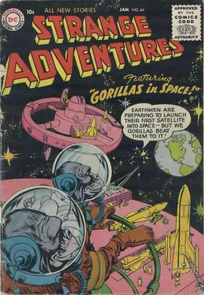 Cover of Strange Adventures #64