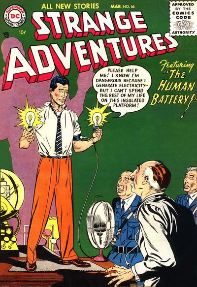 Cover of Strange Adventures #66