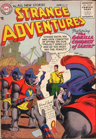 Cover of Strange Adventures #69