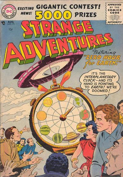 Cover of Strange Adventures #71