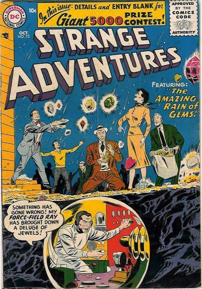 Cover of Strange Adventures #73