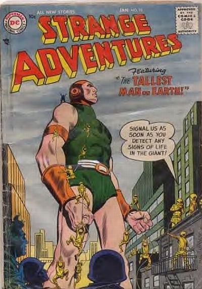 Cover of Strange Adventures #76