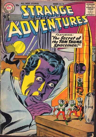 Cover of Strange Adventures #78
