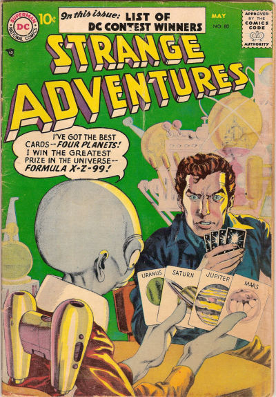 Cover of Strange Adventures #80