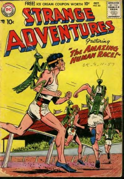 Cover of Strange Adventures #85