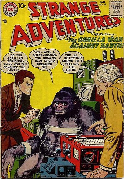 Cover of Strange Adventures #88